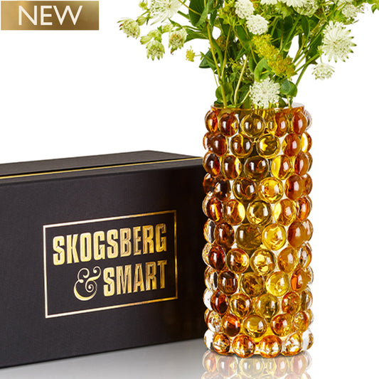 HURRICANE BOULE VASE, Amber - Vase / Amber - Vase / Amber - Vase / Amber - Vase