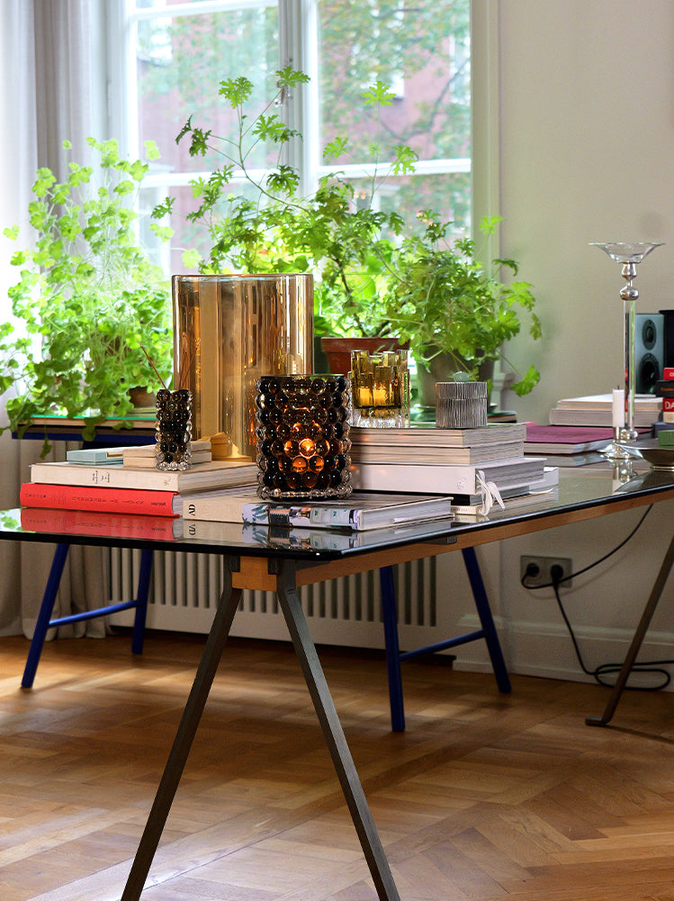 HURRICANE BOULE MINI, Tobacco Mini Vase