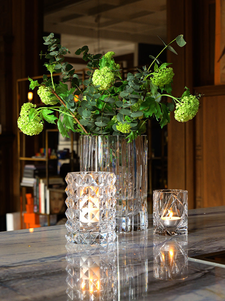 HURRICANE CRYSTAL LAMP REGULAR, Clear Ljuslykta