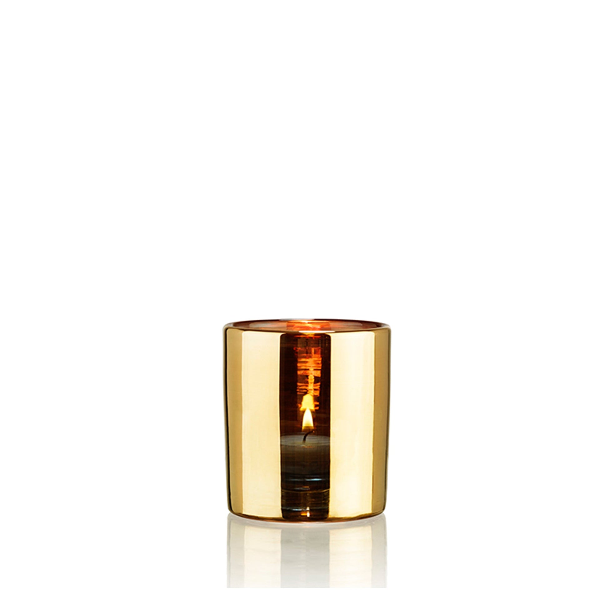 HURRICANE LAMP SMALL, Gold Skogsberg&Smart