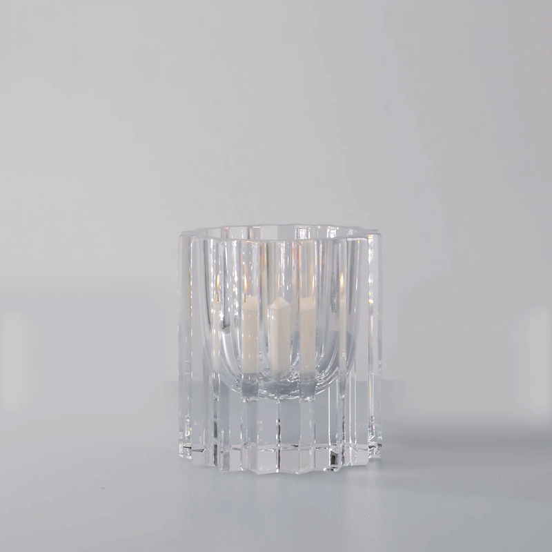 HURRICANE CRYSTAL LAMP REGULAR, Strict Ljuslykta