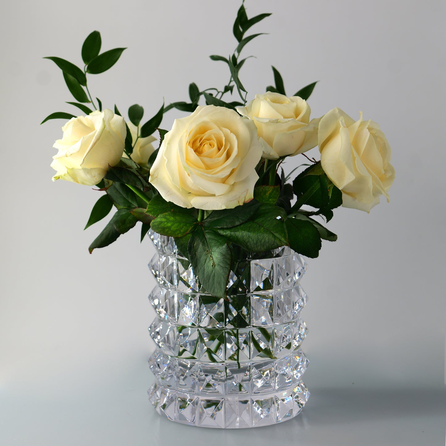 HURRICANE CRYSTAL LAMP MEDIUM, Stud Ljuslykta