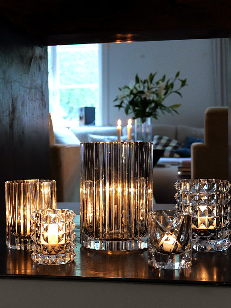 HURRICANE CRYSTAL LAMP REGULAR, Clear Ljuslykta