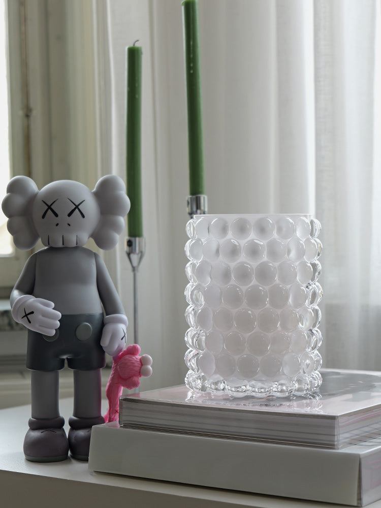 HURRICANE LAMP BOULE LARGE, White